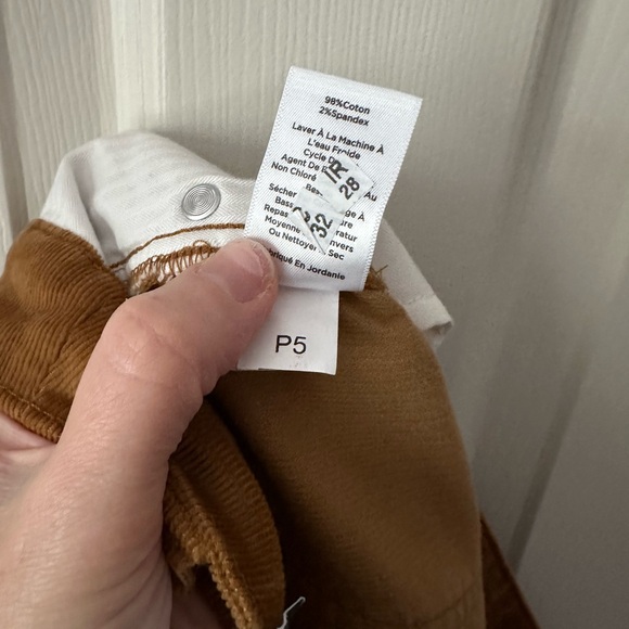 Talbots STRETCH CORDUROY STRAIGHT LEG PANTS - Picture 7 of 9